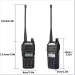 Портативная тактическая Рация + Гарнитура Baofeng UV-82 5W двухдиапазонная VHF(136-174)/UHF(400-520 МГц) (18836)