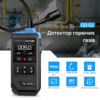 Портативный детектор горючих газов Fnirsi GD-02 Газоанализатор, детектор газа Многокомпонентный
