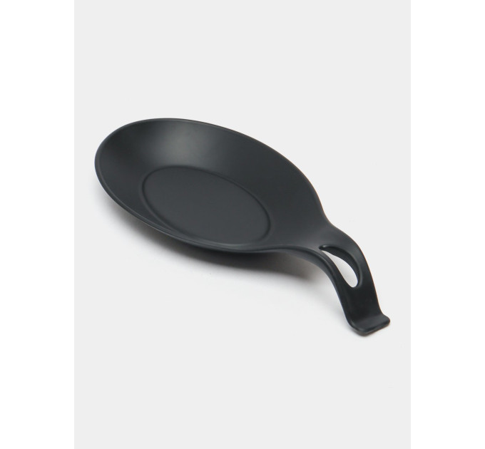 Силиконовая подставка термостойкий коврик для кухонной утвари LVR 004 (Black) (16585)