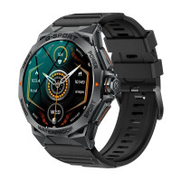 Смарт-часы LEMFO K62 Original стальной ремешок (Black)