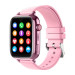 Смарт-часы детские Wonlex KT34 камерой WI-FI GPS SIM-карта Original силиконовый ремешок (Pink) (17778)
