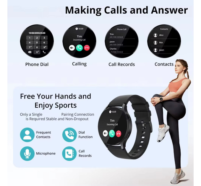 Смарт-часы женские Colmi i28 Ultra силиконовый ремешок Original (Gold) (19240)