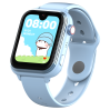Смарт часы-телефон детские Wonlex KT37 Original с видеозвонком WI-FI GPS SIM-карта (Blue) (18886)