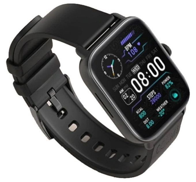 Умные смарт-часы Colmi P28 Plus фитнес браслет Original (Black) (17832)