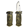 Зажигалка газовая с ножом турбо пламя (Козак №4585-2) (17550)