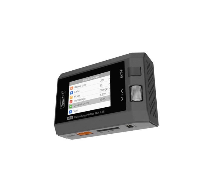 Зарядное устройство ToolkitRC M8P 600W 25А для FPV 1-8S ADP200 ADP100 M6D M7 Q4AC Q6AC (Black) (18760)