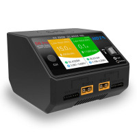 Зарядное устройство двухканальное HOTA D6 Pro Dual 325W 15A 1-6S LiPo AC/DC FPV беспроводная зарядка (Black)