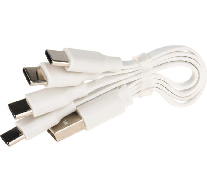 Kабель разветвитель Smartoools USB - Type-C для одновременной зарядки 4-х устройств (White) (19496)