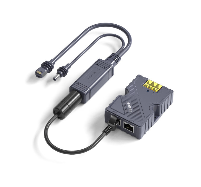 PoE сплиттер EDUP EP-SK0076 для Starlink Mini DC переходник с интерфейсом RJ45 Gigabit (19214)