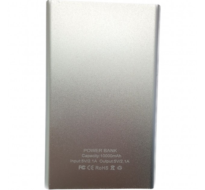 Power Bank Pingan 9800mAh повербанк зовнішній акумулятор (Silver)