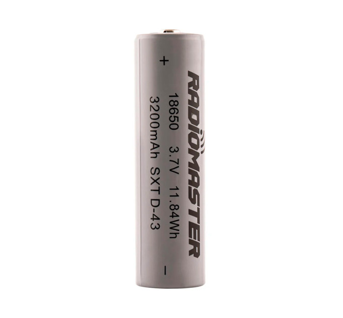 Аккумулятор 18650 RadioMaster SXT D-43 3200 mAh 3.7V совместим с TX12 MKII ELRS, TX16S M2 (18770)