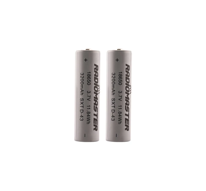 Аккумулятор 18650 RadioMaster SXT D-43 3200 mAh 3.7V совместим с TX12 MKII ELRS, TX16S M2 (18770)
