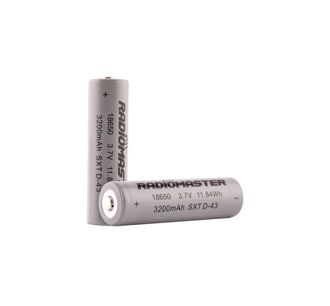 Аккумулятор 18650 RadioMaster SXT D-43 3200 mAh 3.7V совместим с TX12 MKII ELRS, TX16S M2 (18770)
