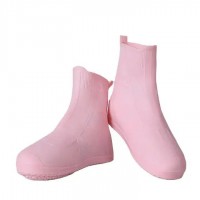 Бахилы на обувь резиновые от воды и грязи 903 XL 40-42 (Pink)