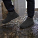 Бахилы на обувь силиконовые с застежкой LVR 016 M 32-37 (Black) (17556)