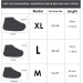 Бахилы на обувь силиконовые с застежкой LVR 016 M 32-37 (Black) (17556)