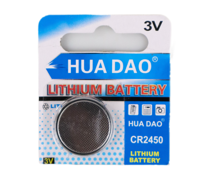 Батарейка дисковая HUA DAO CR2450 () (18594)