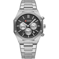 Часы наручные Curren 8440 (Silver Black Silver)