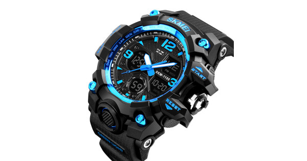 Skmei 1155 Original Blue 1155BBU LVR.Market