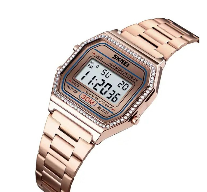 Часы наручные женские Skmei 1474 Original (Rose Gold, 1474RG) (17137)