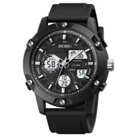 Часы наручные мужские Skmei 1757 (Black White, 1757BKWT)
