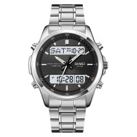 Часы наручные мужские Skmei 2049 (Silver White, 2049SIWT)