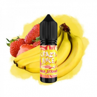 Жидкость для POD систем Crazy Juice Banana Straw 15 мл 50 мг (Банан Клубника)