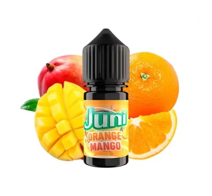 Жидкость для POD систем Juni Orange Mango 30 мл 30 мг (Апельсин Манго Холод)