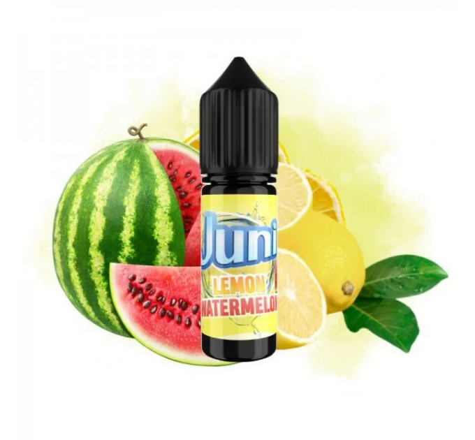 Жидкость для POD систем Juni Watermelon Lemon 15 мл 30 мг (Лимон Арбуз Холод)