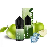 Рідина для POD систем Mix Bar Sour Apple 30 мл 65 мг (Кисло, солодке та холодне яблуко)
