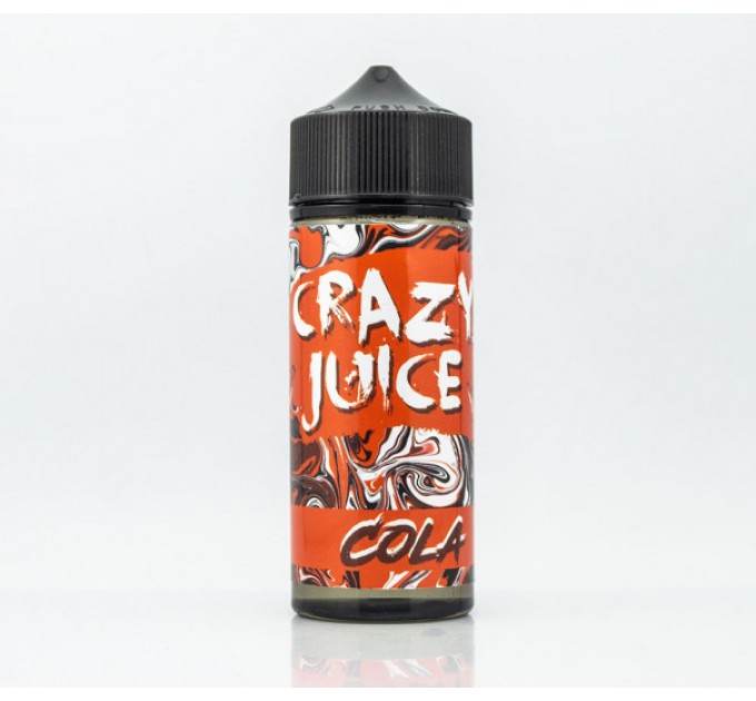 Жидкость для электронных сигарет Crazy Juice Cola 120 мл  6 мг (Кола Лед)