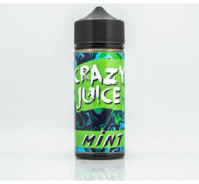 Рідина для електронних цигарок Crazy Juice Mint 120 мл 1.5 мг (Жуйка Orbit Солодка М'ята)