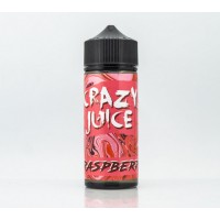 Жидкость для электронных сигарет Crazy Juice Rasberry 120 мл  0 мг (Малина)
