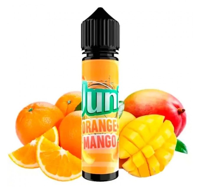 Рідина для електронних цигарок Juni Orange Mango 60 мл 1.5 мг (Апельсин Манго Холод)