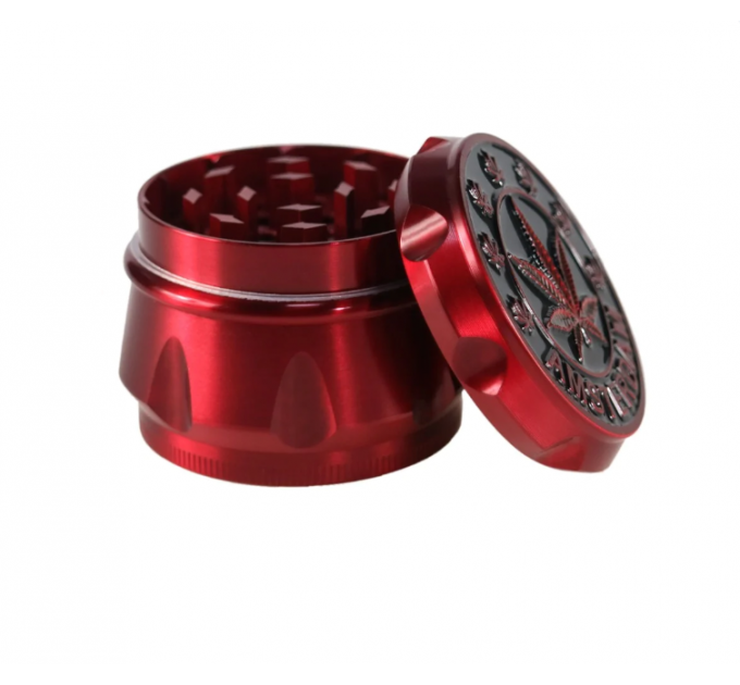 Гриндер для измельчения табака D&K CANNABIS DK-5083-4 (Red) (15712)