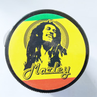 Гриндер для измельчения табака HL-176 (Bob Marley Black)