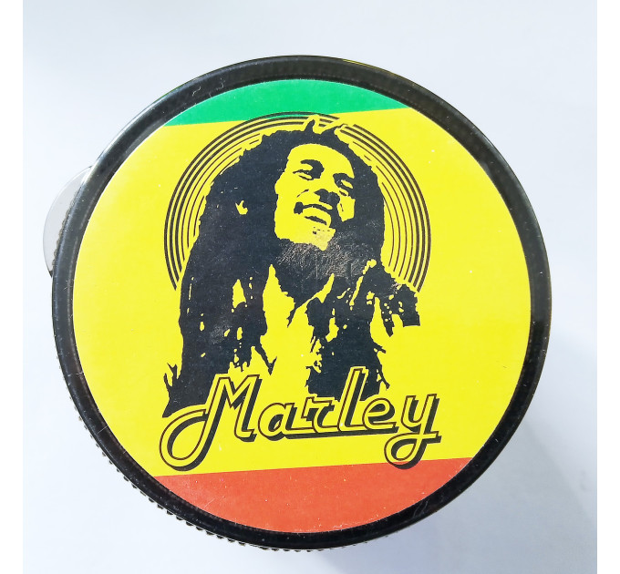 Гриндер для измельчения табака HL-176 (Bob Marley Black) (17023)