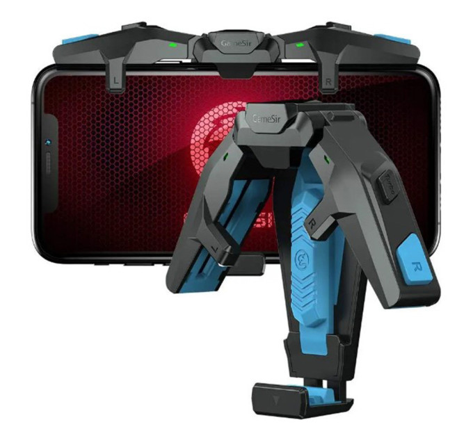 Игровой триггер для смартфона GameSir F4 Falcon мобильный контроллер джойстик курки для телефона (Black) (19009)