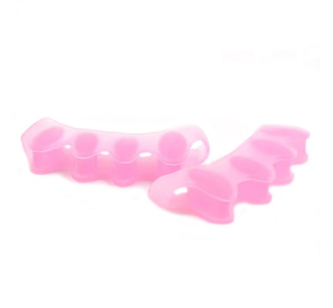 Корректор для пальцев ног силиконовый 2шт (Pink) | Разделитель для пальцев (16055)