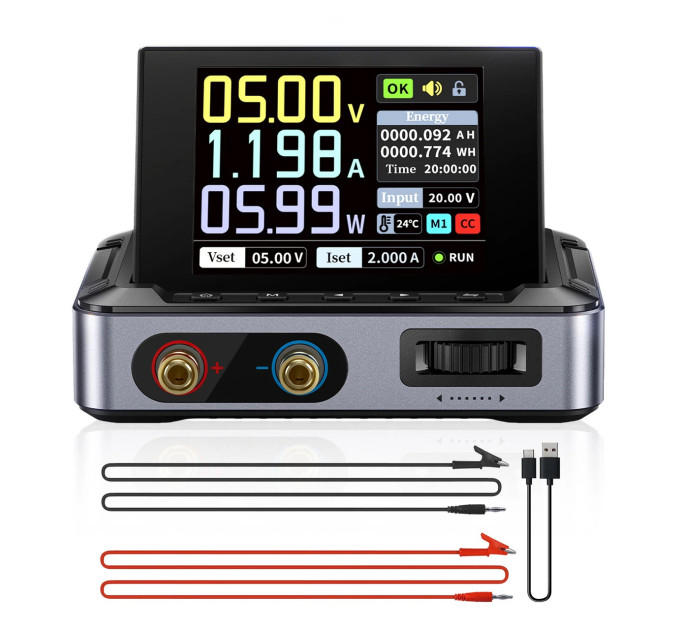 Лабораторный блок питания Fnirsi DPS-150 регулируемый импульсный БП Type-C/DC (19163)