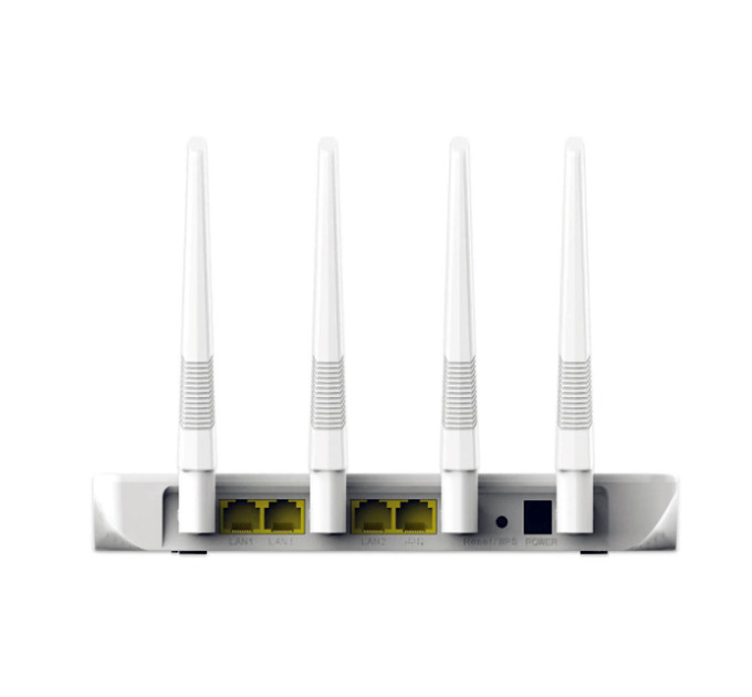 Маршрутизатор WI-FI роутер 4 антенны PIX-LINK LV-WR21Q (White) (17610)