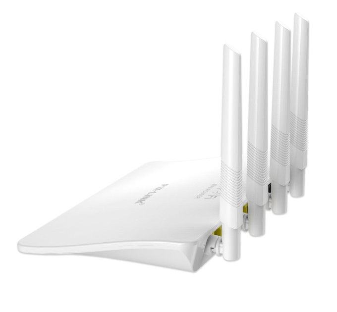 Маршрутизатор WI-FI роутер 4 антенны PIX-LINK LV-WR21Q (White) (17610)