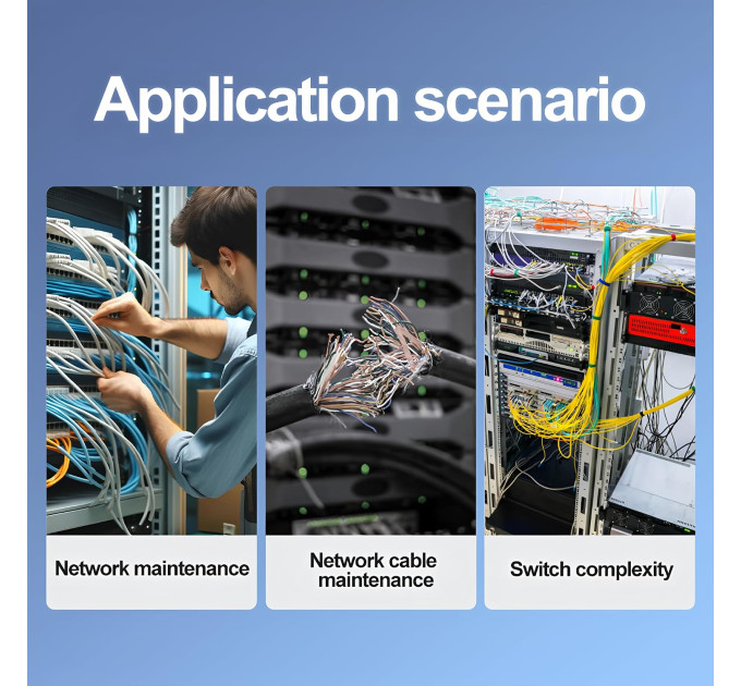 Многофункциональный кабельный тестер Noyafa NF-8128 Ethernet сетевого кабелей (19900)
