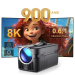 Мультимедийный смарт-проектор с автофокусом Magcubic HY450C Android 14, chip H726, 8K24fps, 2GB/16GB с голосовым управлением домашний кинотеатр (Black) (19396)