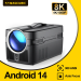 Мультимедийный смарт-проектор с автофокусом Magcubic HY450C Android 14, chip H726, 8K24fps, 2GB/16GB с голосовым управлением домашний кинотеатр (Black) (19396)