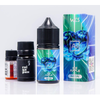 Набор для самозамеса на солевом никотине WES AI NEON 30 мл (Ice Apple Зеленое яблоко с холодком, 0-50 мг)