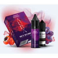 Набор для самозамеса солевой Aura HYBRID 10 мл (Grape Energy Виноград Гуарин, 0-50 мг)