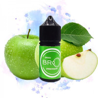 Набір для самозамісу сольового BRO Salt 30 мл, 0-65 мг Green (Зелене яблуко)