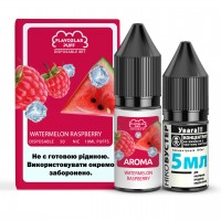 Набор для самозамеса солевой Flavorlab Disposable Puff 10 мл, 0-50 мг Watermelon Raspberry (Арбуз Малина)