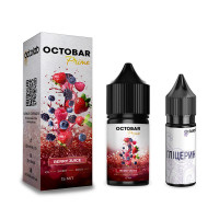 Набор для самозамеса солевой Octobar Prime 30 мл, 0-50 мг Berry Juice (Микс Малины и Красной Смородины)
